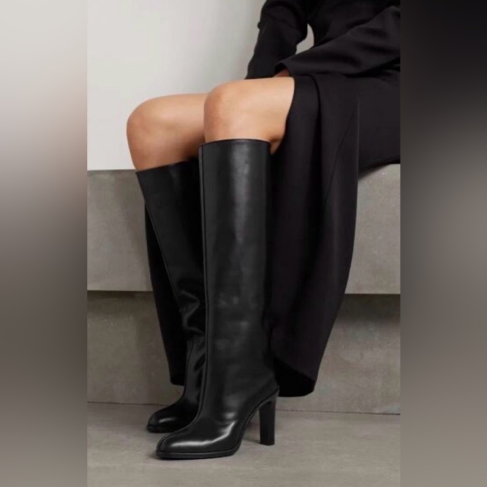 The Row Wide Shaft Boots,39.5,Black - Picture 16 of 16